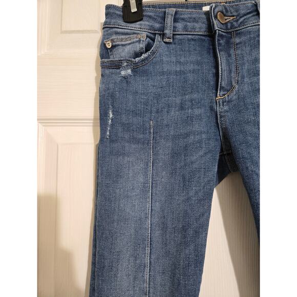 DL 1961 size 25 women's Lara instasculpt cropped flare jeans - Picture 2 of 15